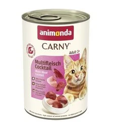 Беззерновий вологий корм для котів Animonda Carny Adult мультим’ясний коктейль, 400 г