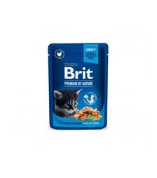 Влажный корм для котят Brit Premium с курицей, 100 г
