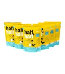 Влажный корм для кошек Half&Half с лососем в желе, 6 шт х 100 г