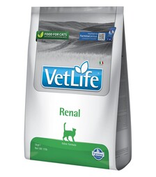 Лечебный сухой корм для кошек Farmina Vet Life Renal для поддержания функции почек, 5 кг