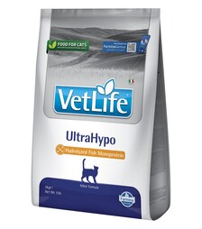 Лечебный сухой корм для кошек Farmina Vet Life UltraHypo при пищевой аллергии, 5 кг
