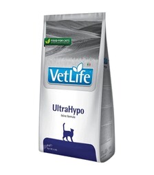 Лечебный сухой корм для кошек Farmina Vet Life UltraHypo при пищевой аллергии, 2 кг