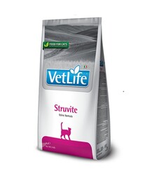 Лечебный сухой корм для кошек Farmina Vet Life Struvite для растворения струвитных уролитов, 10 кг