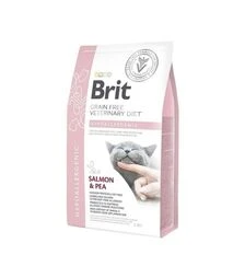 Лікувальний сухий корм для котів Brit VetDiets GF Hypoallergenic при харчовій алергії, з лососем та горохом, 2 кг