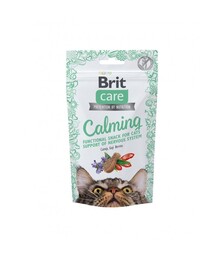 Лакомства для кошек Brit Care Functional Snack Calming для поддержки нервной системы, с курицей, 50 г