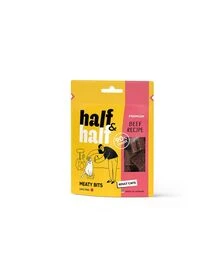 Лакомства для кошек Half&Half мясные кусочки, с говядиной, 50 г