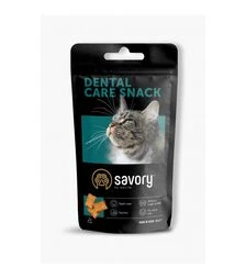 Хрустящие лакомства-подушечки для кошек Savory Cats Snacks Pillows Dental Care для здоровья зубов, 60 г