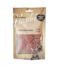 Лакомство для кошек Flamingo снеки с мясом лосося, 50 г