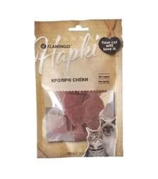 Лакомство для кошек Flamingo снеки с мясом кролика, 50 г
