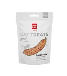 Лакомство для кошек WAUDOG Treats куриные полоски, 100 г