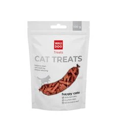 Лакомство для кошек WAUDOG Treats кроличьи полоски, 100 г