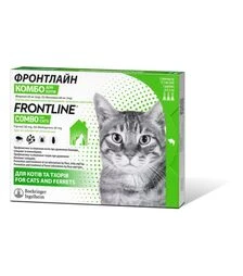 Капли для кошек Boehringer Ingelheim Frontline Combo Spot-On от блох и клещей