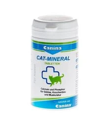 Вітамінно-мінеральний комплекс для котів Canina Cat-Mineral Tabs, 150 шт
