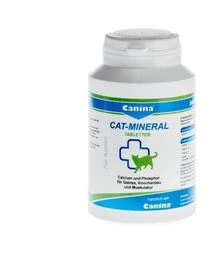 Вітамінно-мінеральний комплекс для котів Canina Cat-Mineral Tabs, 300 шт