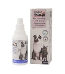 Капли глазные для собак и кошек AnimAll VetLine, 30 мл