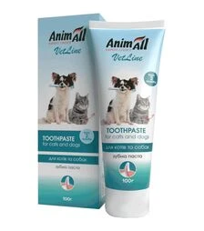 Зубная паста для собак и кошек AnimAll VetLine, 100 г