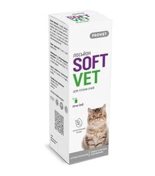 Лосьон для кошек и собак ProVET SoftVet для гигиены глаз, 30 мл