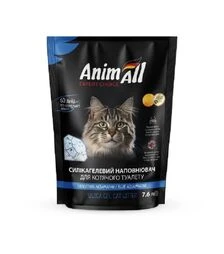 Наповнювач для котячих туалетів AnimAll Кристали аквамарину, силікагелевий, 3,2 кг