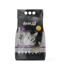 Наполнитель для кошачьих туалетов AnimAll Premium Lavender бентонитовый с ароматом лаванды, 5 л