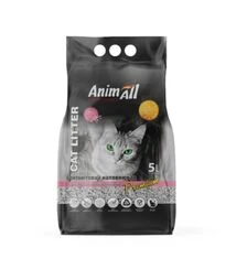 Наполнитель для кошачьих туалетов AnimAll Premium Baby Powder бентонитовый с ароматом детской пудры, 5 л