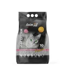 Наповнювач для котячих туалетів AnimAll Premium Baby Powder бентонітовий з ароматом дитячої пудри, 10 л