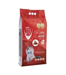 Наполнитель для кошачьих туалетов VanCat Unscented бентонитовый, 5 кг
