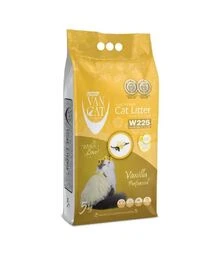Наполнитель для кошачьих туалетов VanCat Vanilla бентонитовый с ароматом ванили, 5 кг