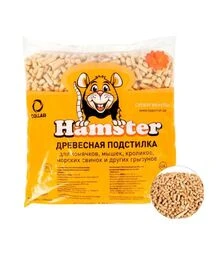 Наповнювач для котячих туалетів Hamster Стандарт супергранули, 800 г