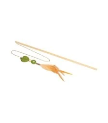 Игрушка для кошек WAUCAT Fun Natural Дразнилка с сердечком, 60 см