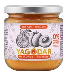 Джем Yagodar абрикос-апельсин без цукру, 210 г