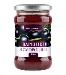 Варення Master Food чорна смородина, 360 г