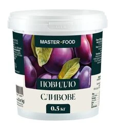 Повидло Master Food сливове, 500 г
