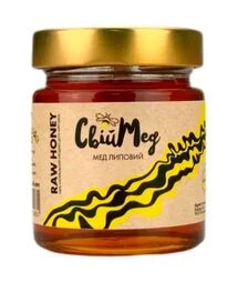 Мед липовый Свой мед, 50 г стекло