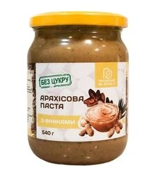 Паста арахісова з фініками Продукція, як вона є, 540 г