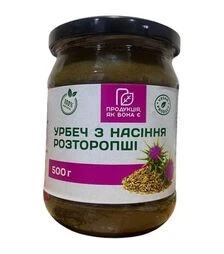 Урбеч розторопші Продукція, як вона є, 500 г