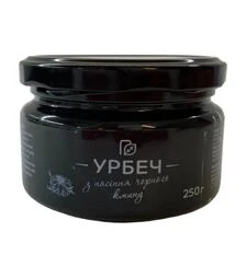 Урбеч з насіння чорного кунжуту Продукція, як вона є, 250 г