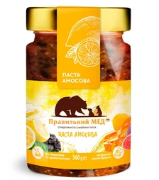 Паста Амосова Правильний мед, 360 г