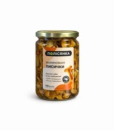 Мариновані лисички Полісянка, 520 мл