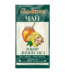Чай натуральний Імбир Лимон Мед концентрований, 12шт х 50г