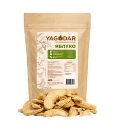 Яблука сублімовані Yagodar без цукру, 30 г