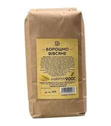 Борошно вівсяне Продукція, як вона є, 900 г