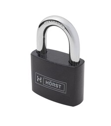Замок навесной Horst 50мм, черный (HR-SP4-50D)