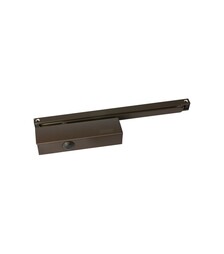 Дверной доводчик GEZE TS 3000 V BC со скользящей шиной, Коричневый (TS3000 109327+68222)
