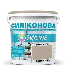 Фарба кольорова силіконова для вологих приміщень SkyLine 3010-Y20R Делантель, 5 л