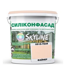 Фарба кольорова силіконова фасадна Силіконфасад SkyLine 0515-Y60R Файнер, 1 л