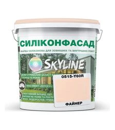 Фарба кольорова силіконова фасадна Силіконфасад SkyLine 0515-Y60R Файнер, 3 л