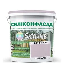 Краска цветная силиконовая фасадная Силиконфасад SkyLine 2010-R30B Целиалис, 1 л
