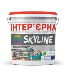 Фарба акрилова інтер'єрна SkyLine Білий, 4,2 кг