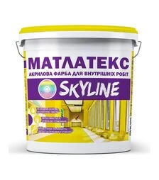 Краска водно-дисперсионная Матлатекс SkyLine Белый, 14 кг