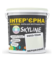 Краска цветная латексная интерьерная SkyLine 0603-Y20R Сливочный, 5 л